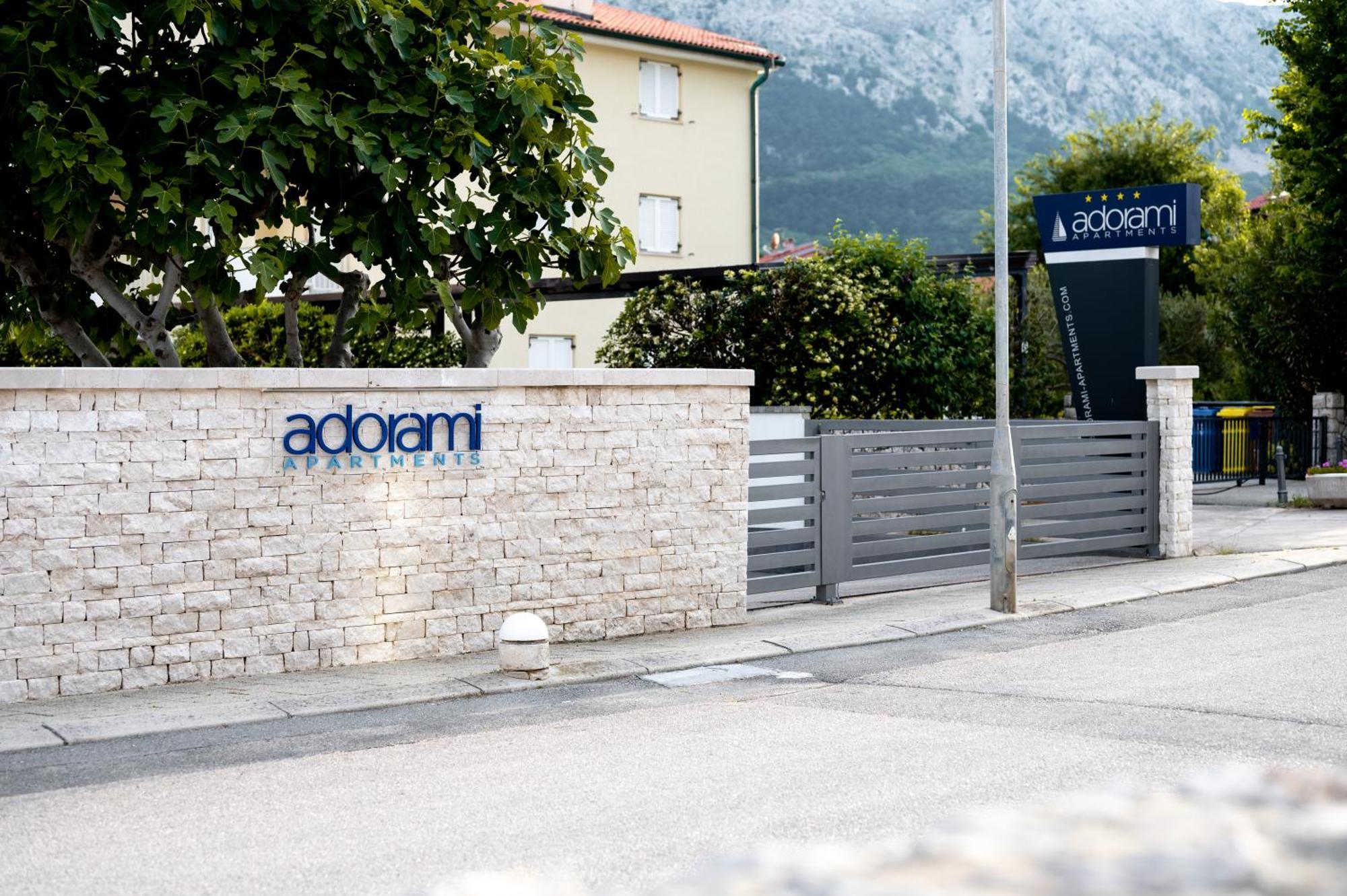 Adorami Apartments Baška Eksteriør billede