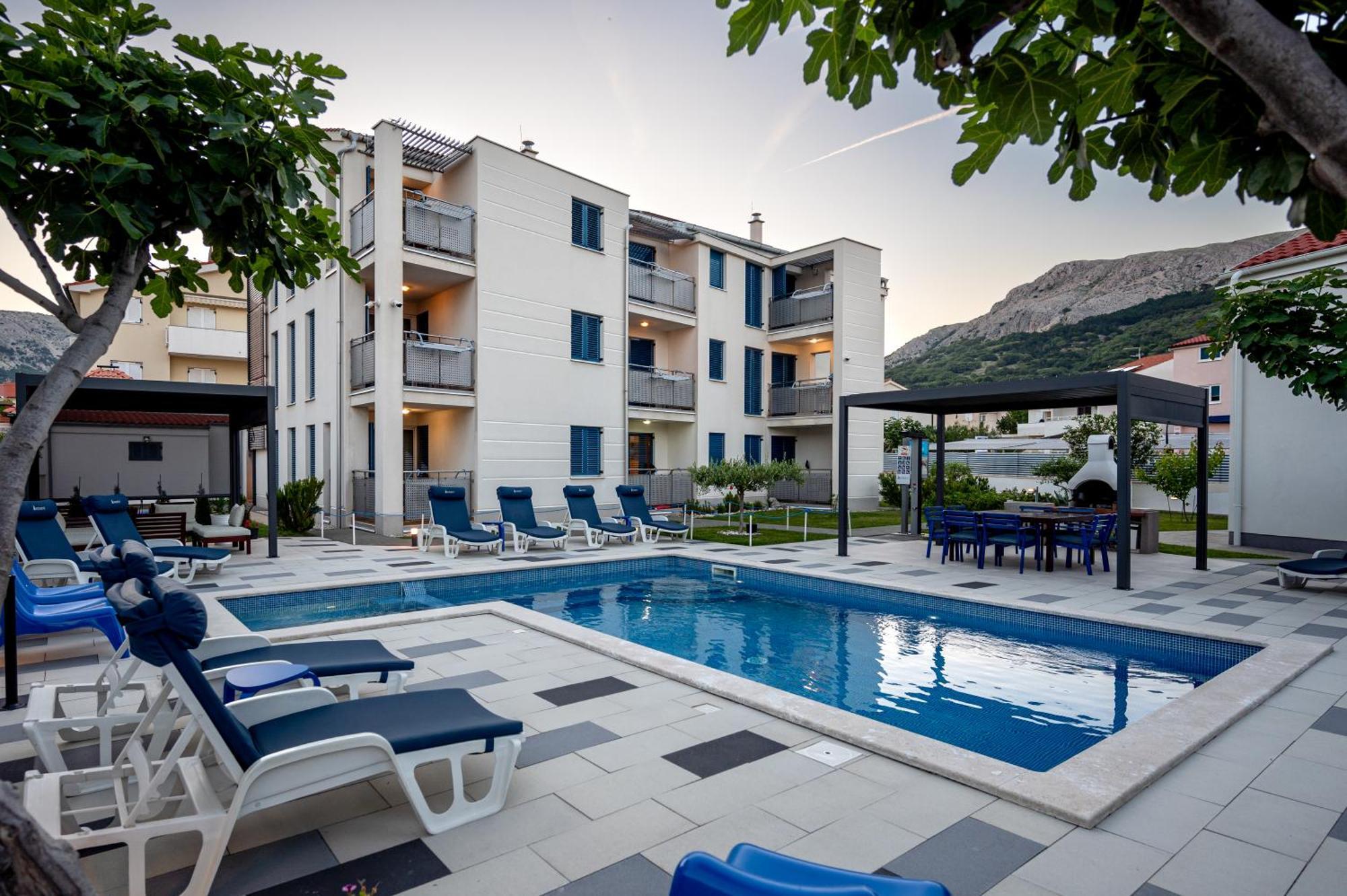 Adorami Apartments Baška Eksteriør billede