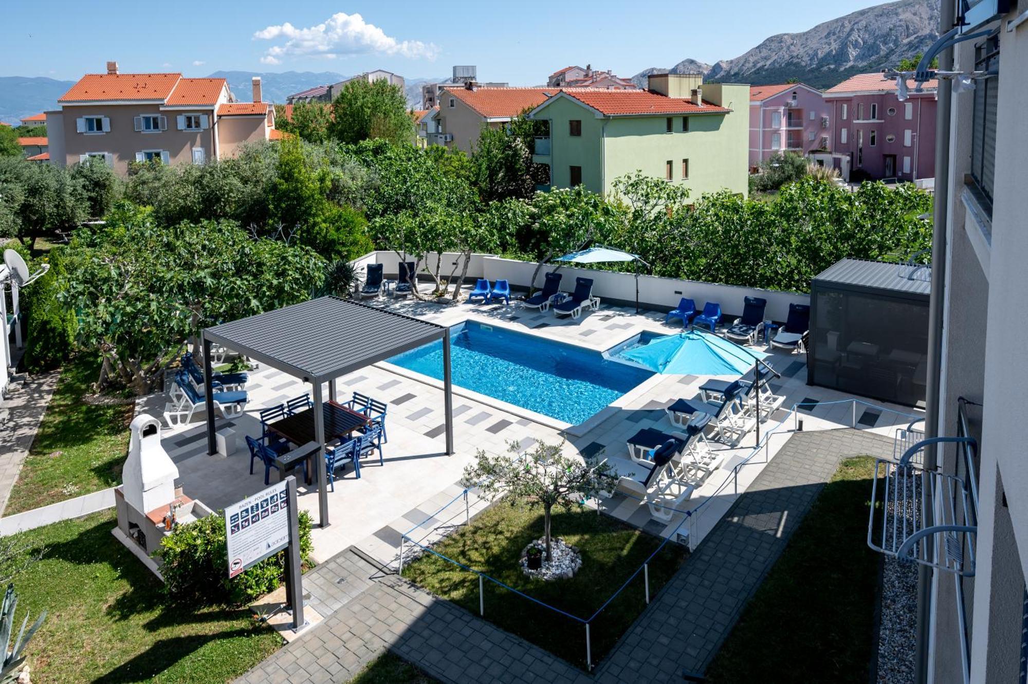 Adorami Apartments Baška Eksteriør billede